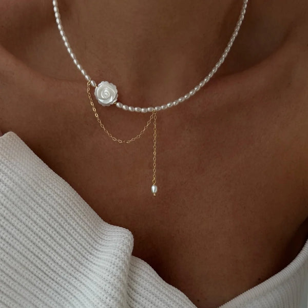 Lock Pendant Necklace — Gold & Silver