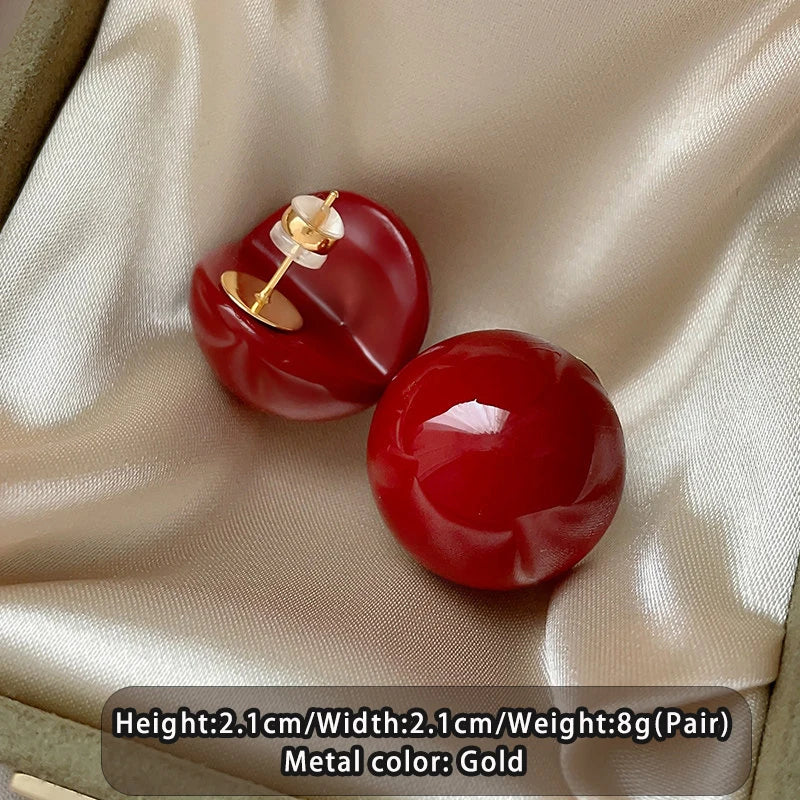 Pearl Gap Stud Earrings
