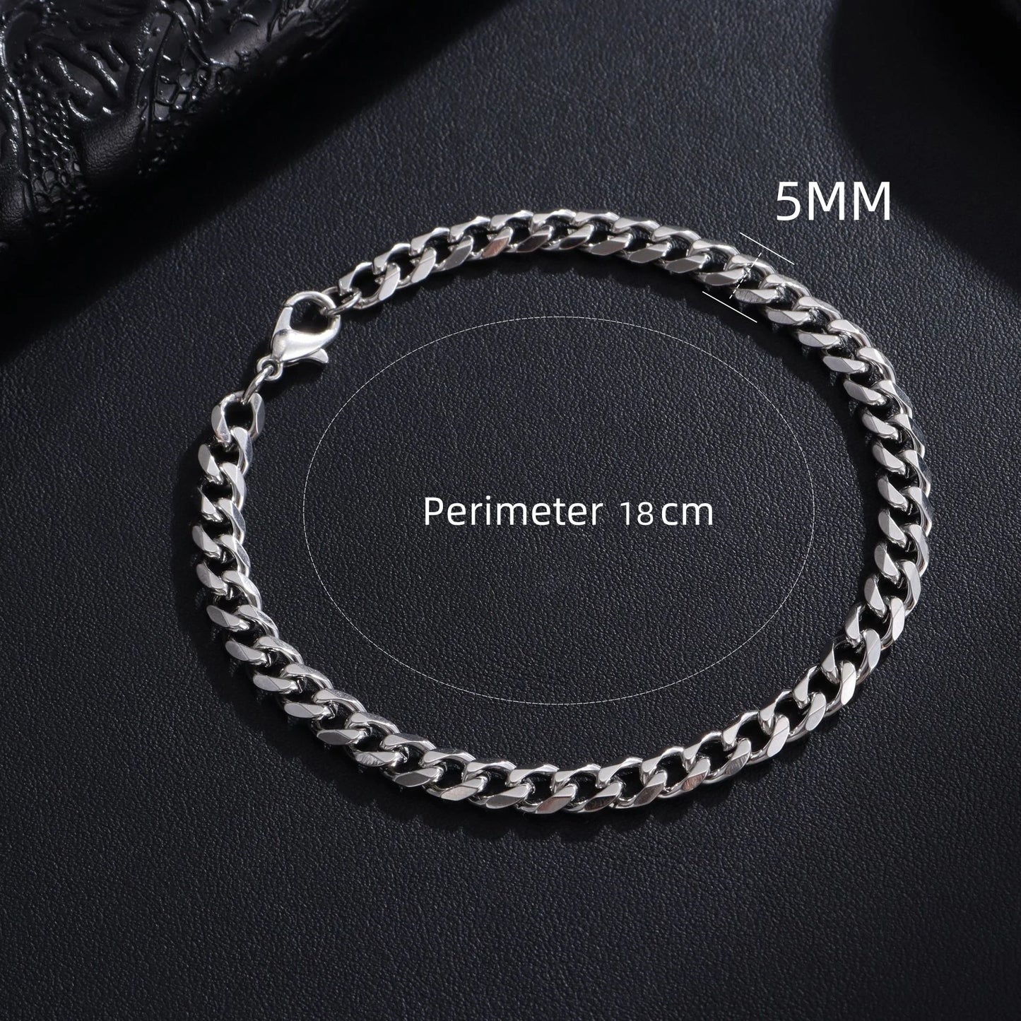 Cuban Stainless Steel Bracelet