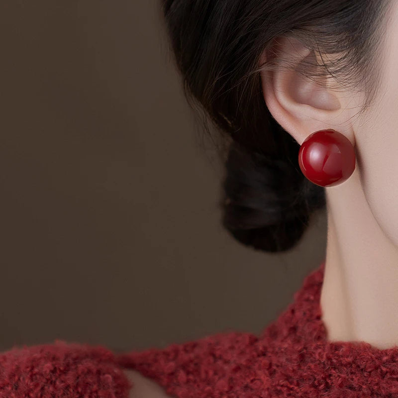 Pearl Gap Stud Earrings