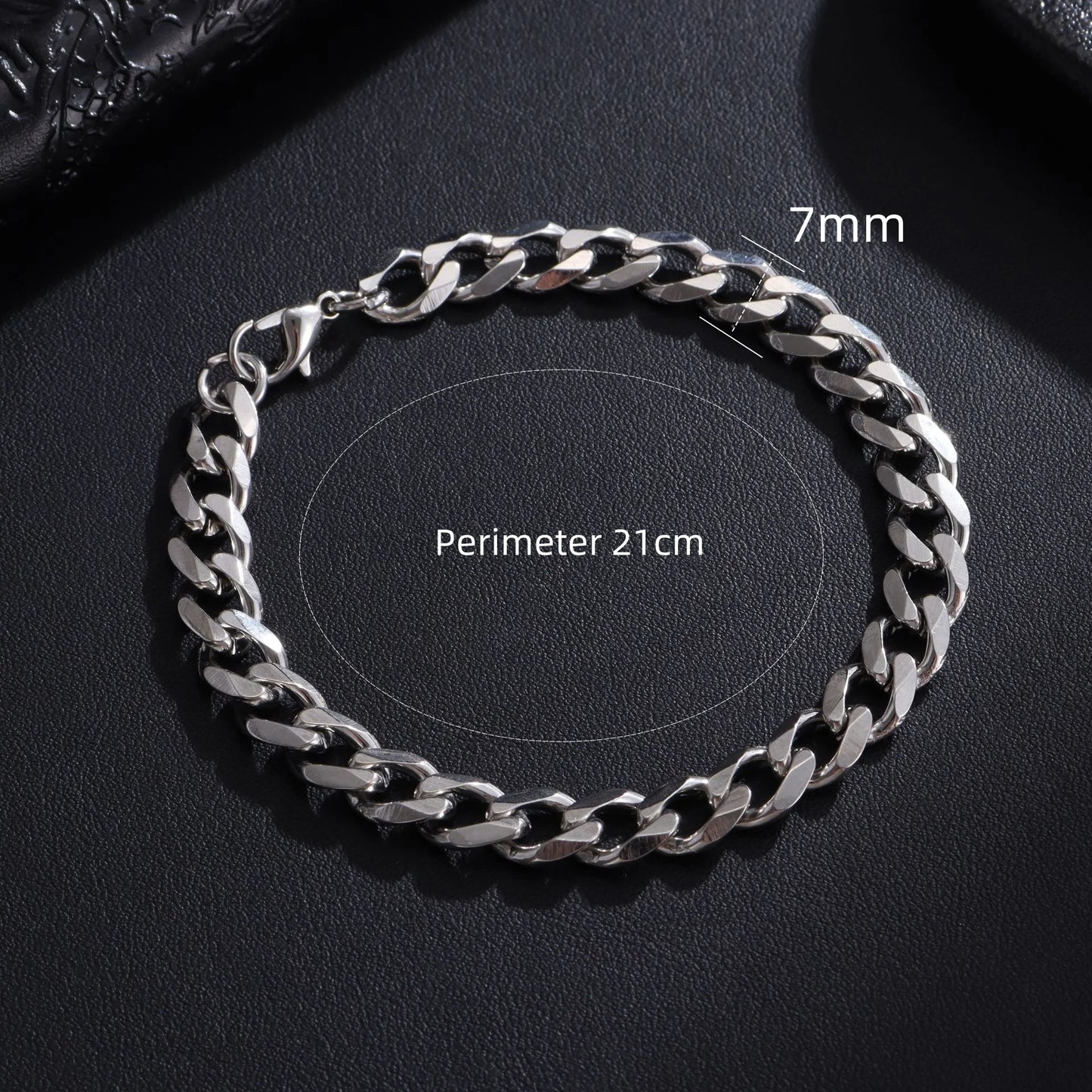 Cuban Stainless Steel Bracelet