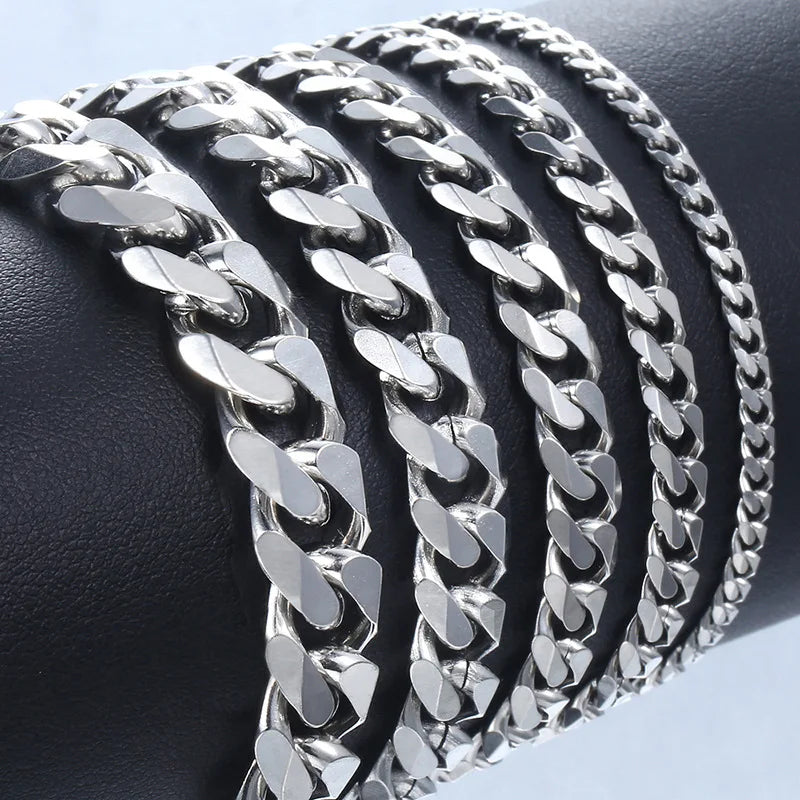 Cuban Stainless Steel Bracelet