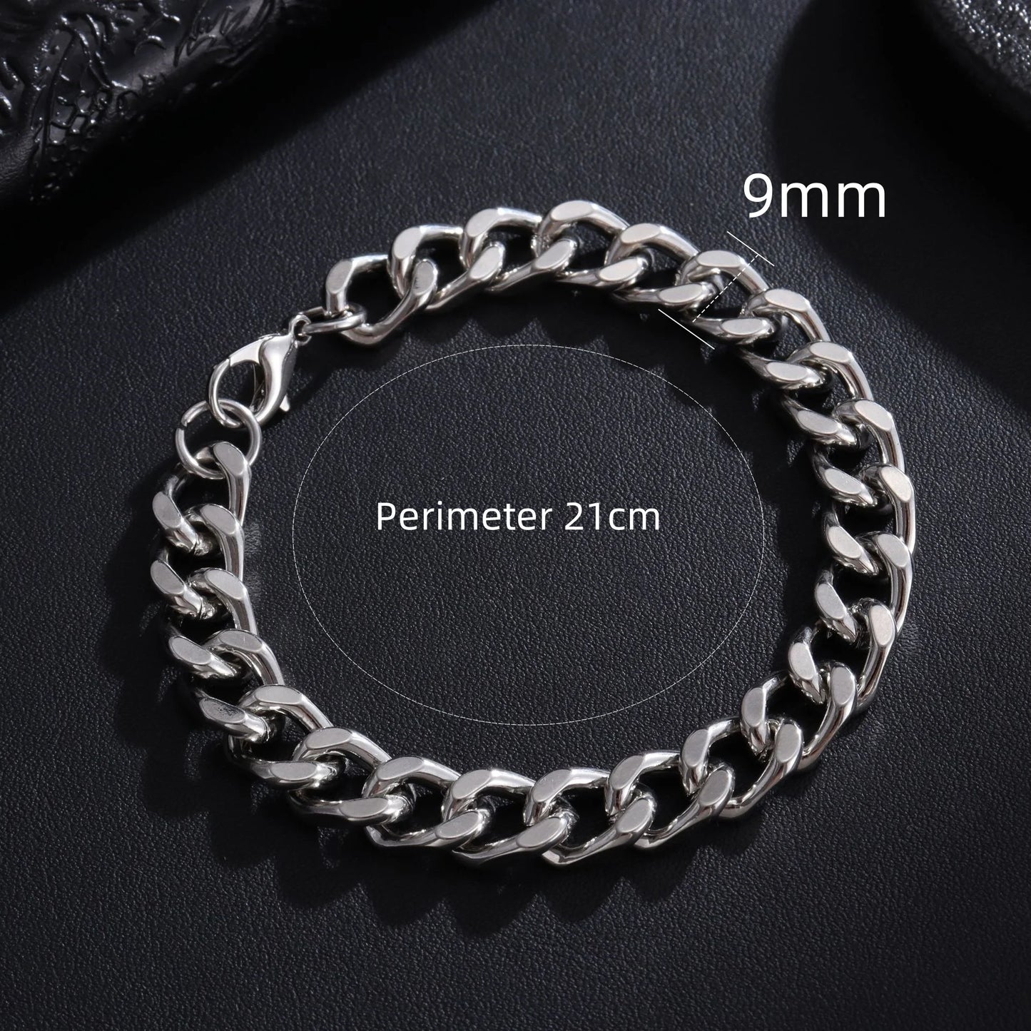 Cuban Stainless Steel Bracelet