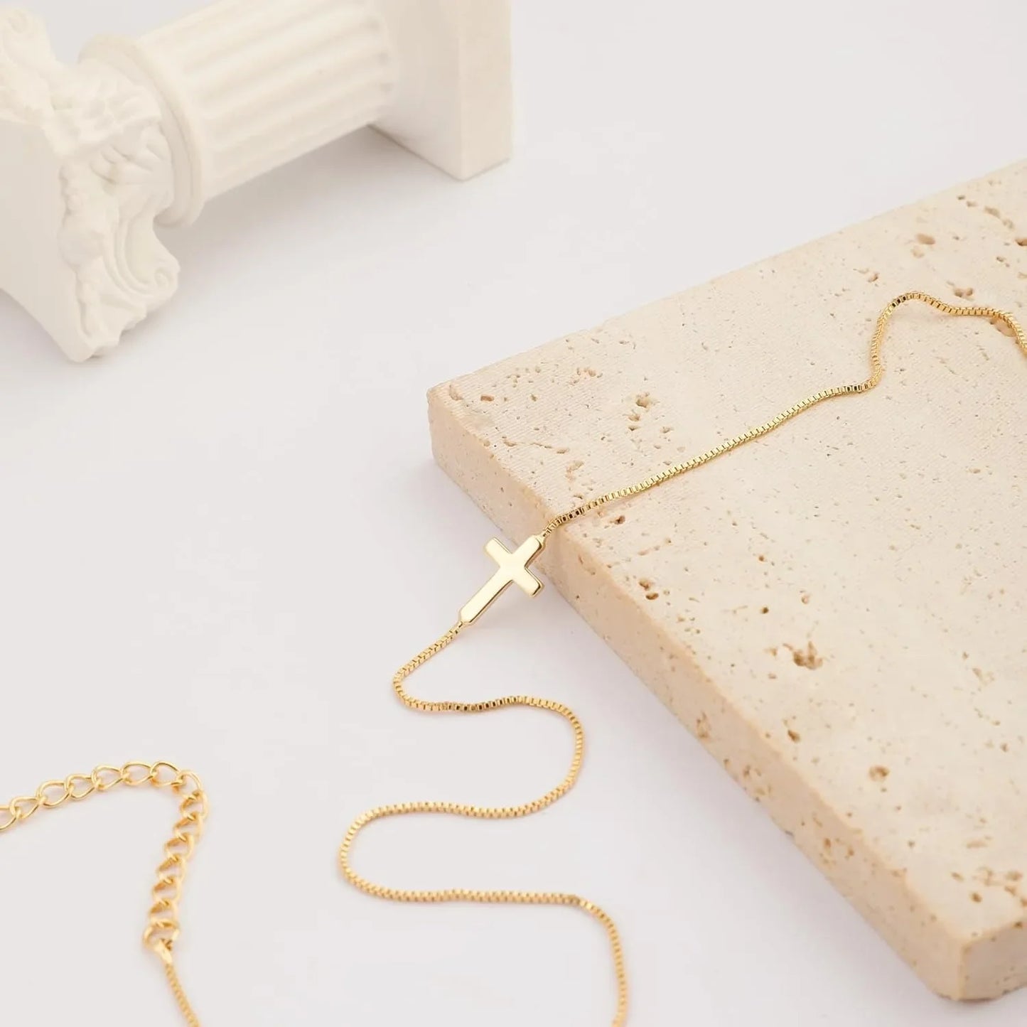 Cross Pendant Necklace Choker