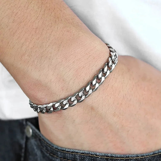 Cuban Stainless Steel Bracelet