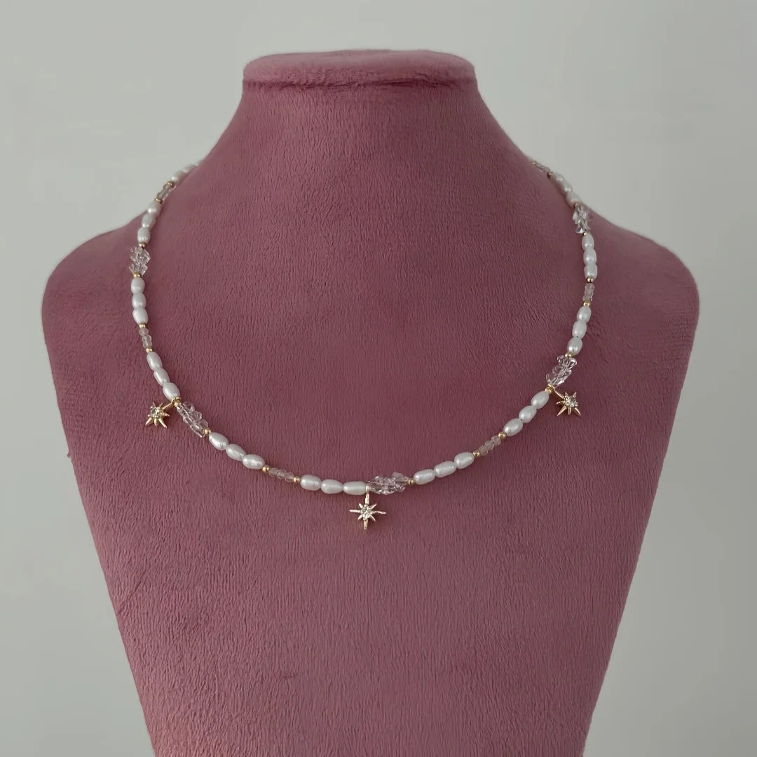 Lock Pendant Necklace — Gold & Silver