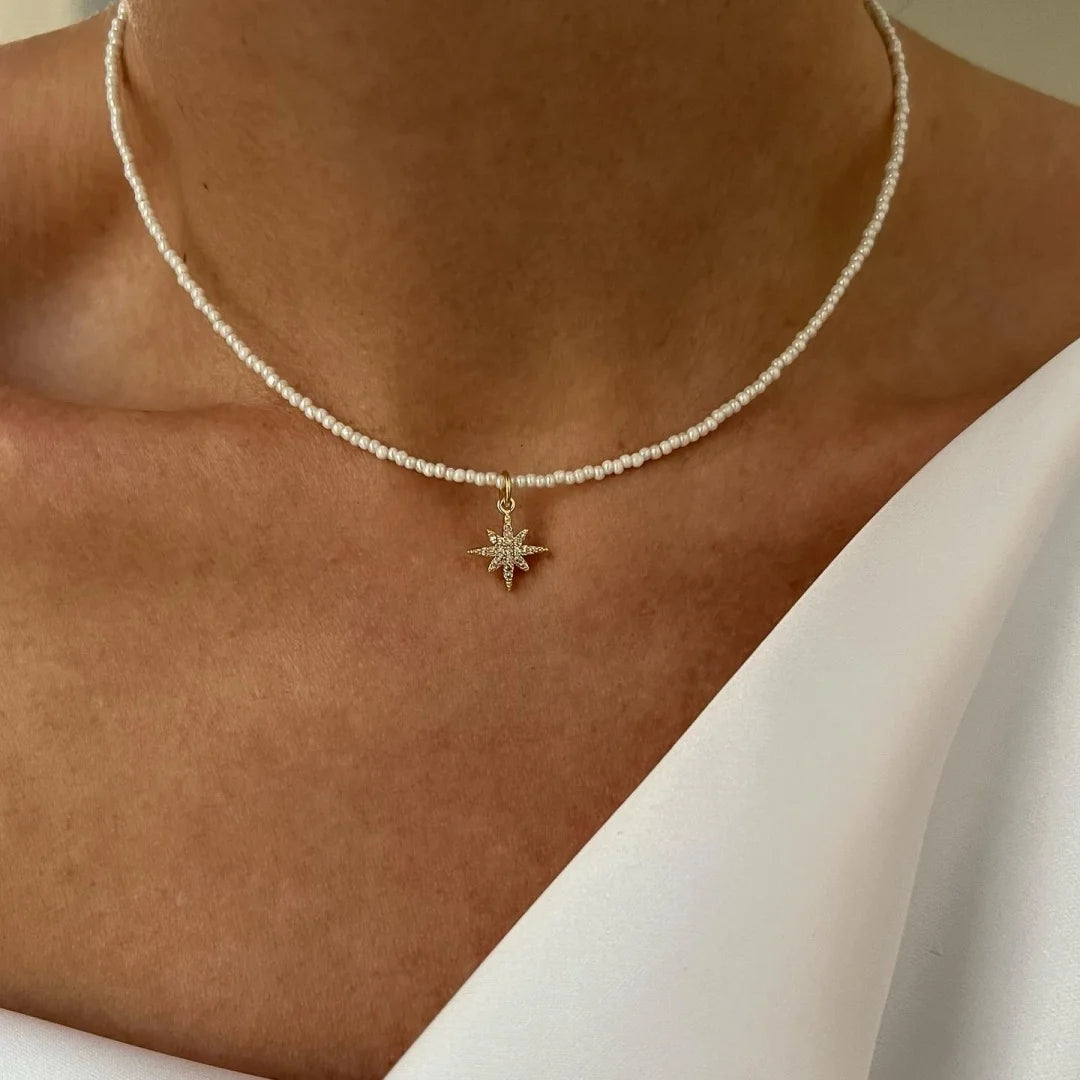 Lock Pendant Necklace — Gold & Silver