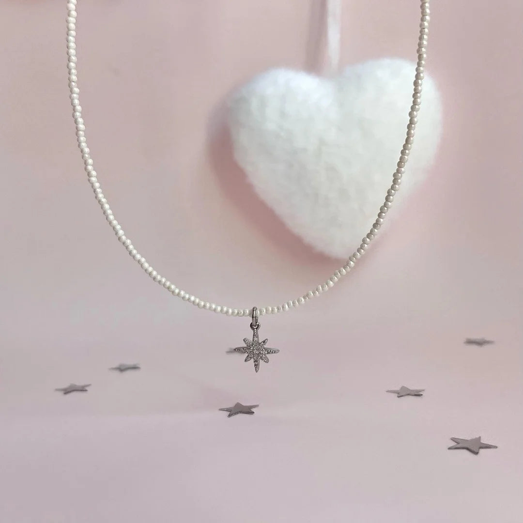 Lock Pendant Necklace — Gold & Silver